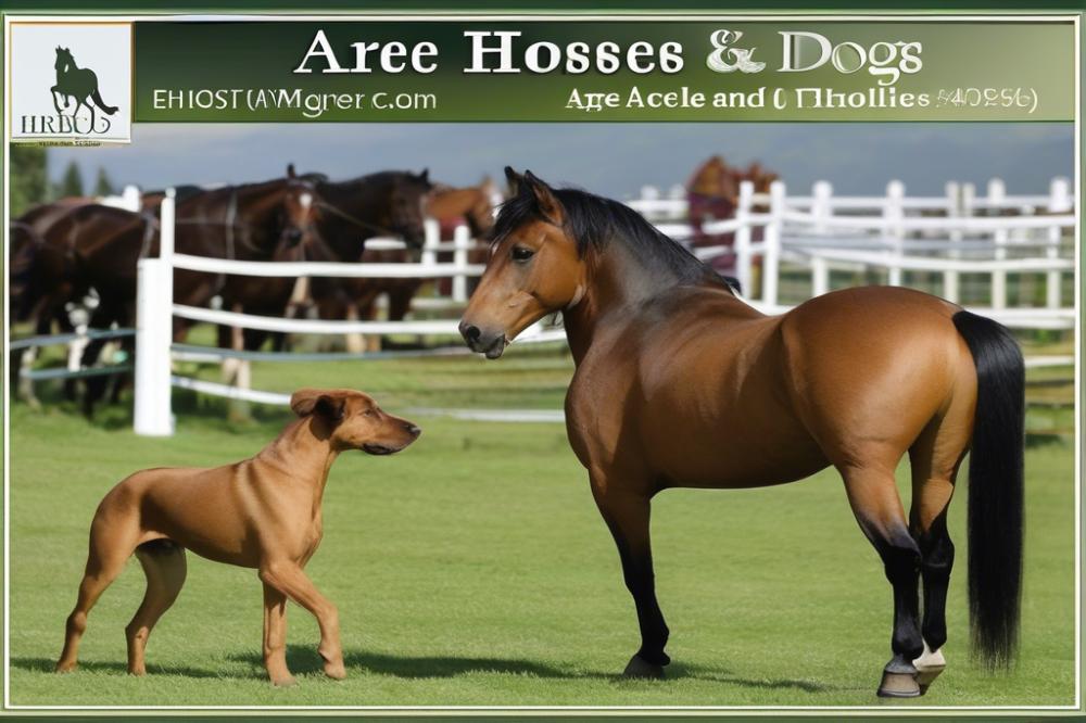 are-horses-and-dogs-related