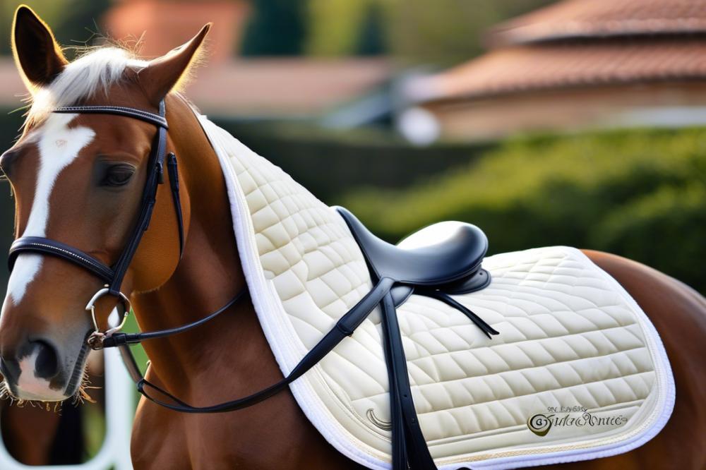 best-dressage-saddle-pads