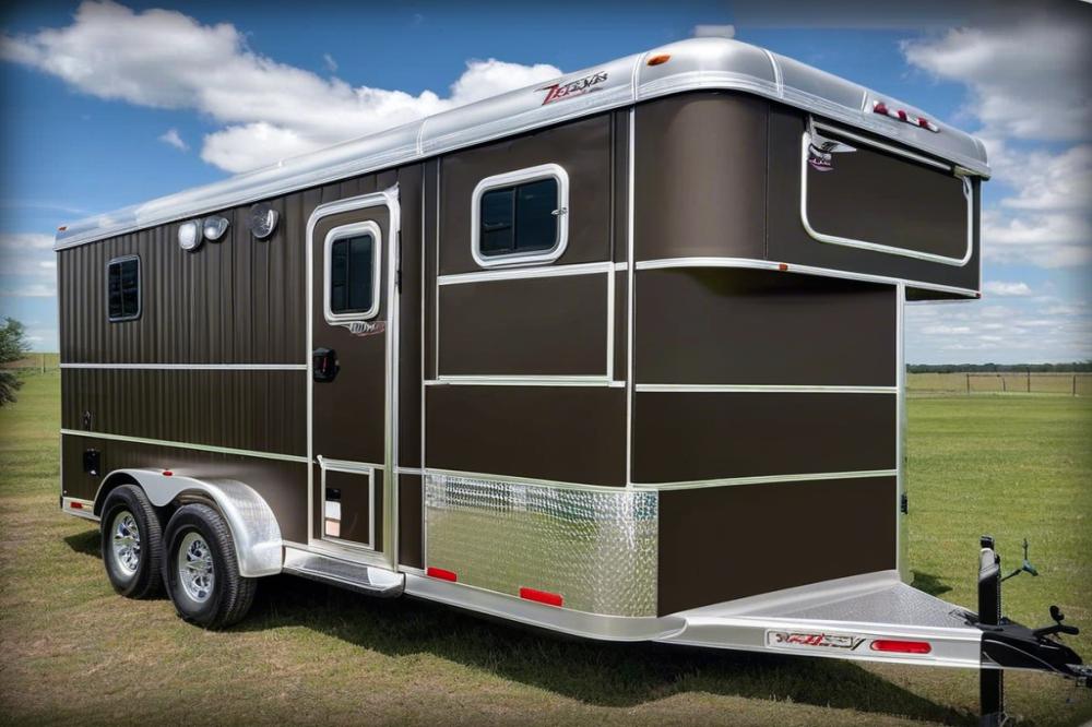 best-horse-trailers-with-living-quarters