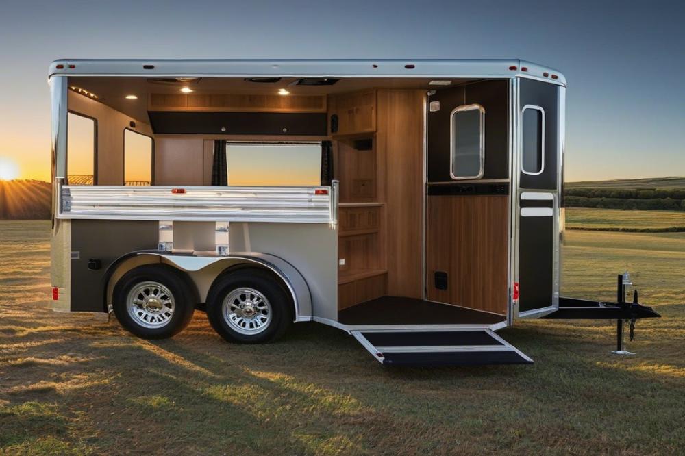 best-horse-trailers-with-living-quarters