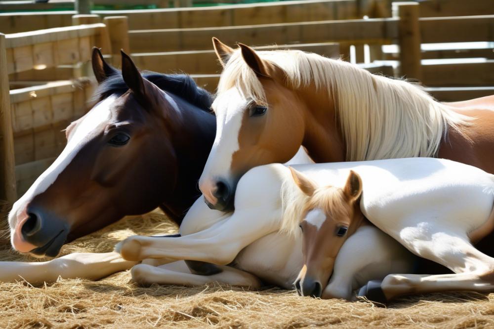 do-horses-lay-down-to-give-birth