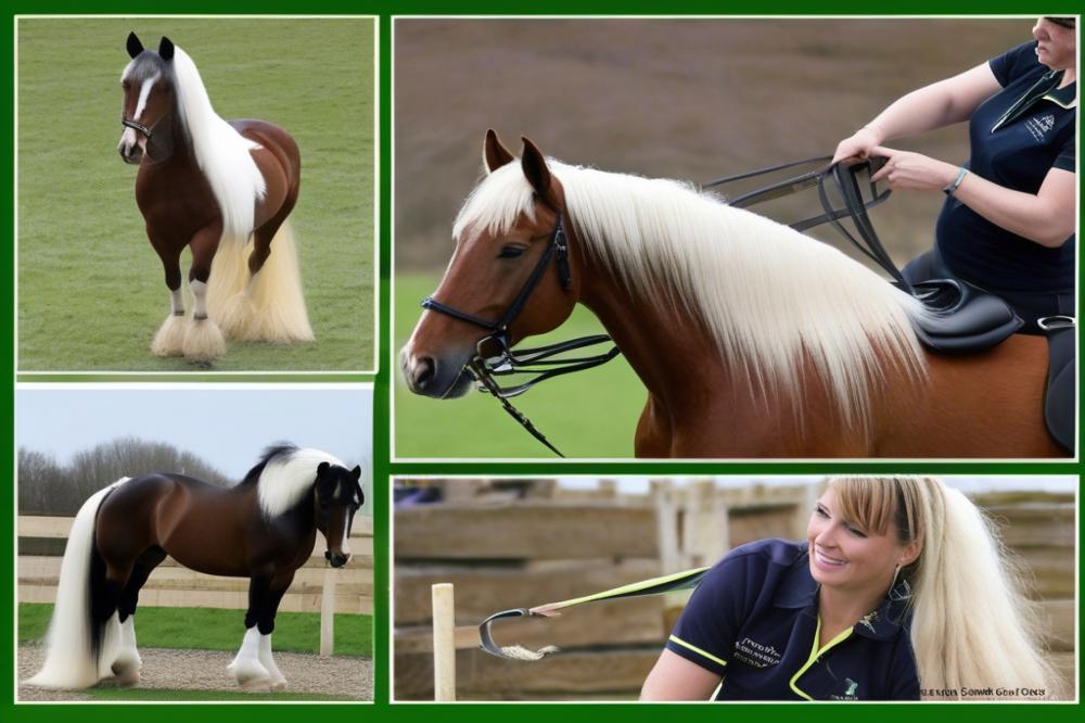 grooming-the-irish-cob-horse