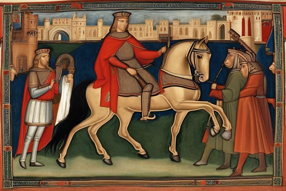 horses-in-the-middle-ages