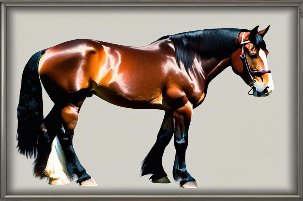 musculature-and-strength-of-a-clydesdale-horse