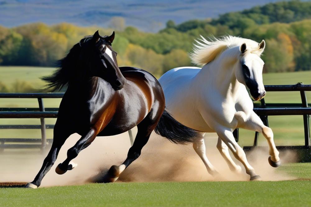 mustang-vs-percheron