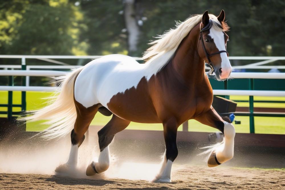 show-jumping-and-dressage-with-a-clydesdale-horse