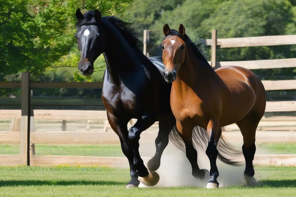 thoroughbred-vs-percheron